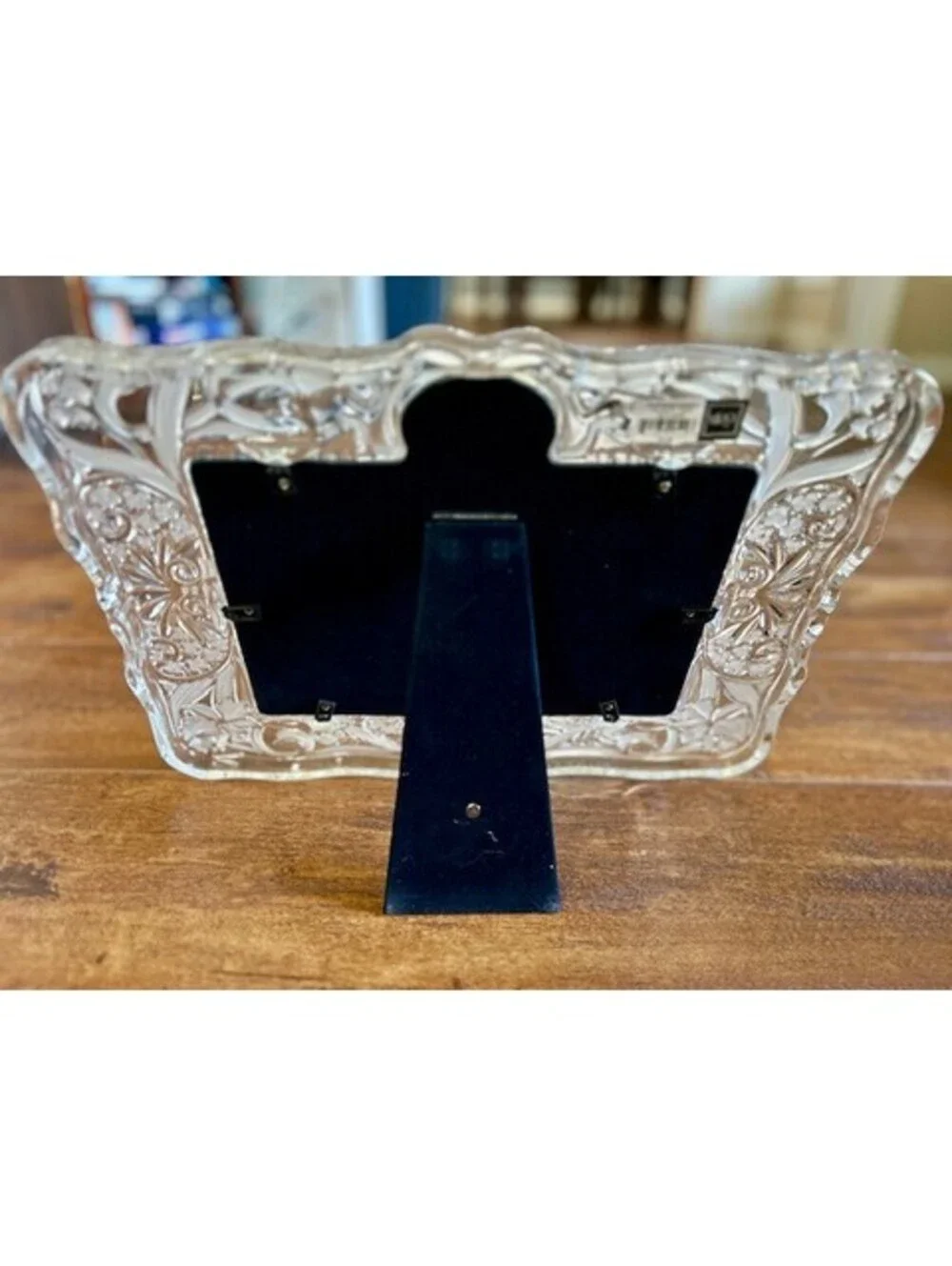 Mikasa Gorham Crystal Wedding Double Picture Frame (Invitation & Wedding Photo)